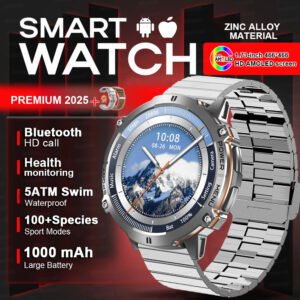 2025 ساعة ذكية TANK T3 الترا – مقاومة للماء 10ATM