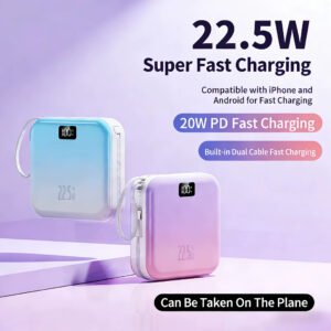 باور بانك مغناطيسي لاسلكي 20,000mAh