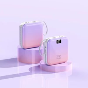 بنك طاقة صغير فائق النحافة 20,000mAh