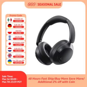 سماعة رأس لاسلكية QCY H3 Pro مع إلغاء الضوضاء ANC حتى 50dB